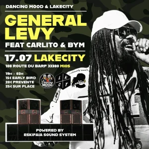 general levy lakecity mios 17 juillet 2026 eskifaia sound system eskifaia